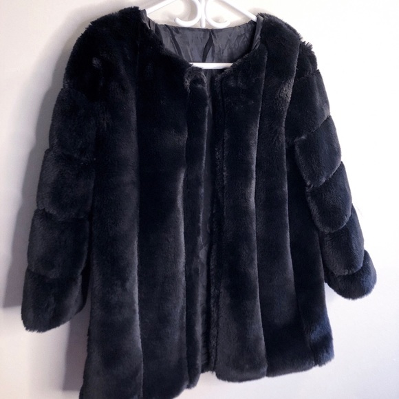 FAUX FUR JACKET - Picture 2 of 2